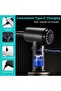 Computer hair dryer, computer-specific compressed air hair dryer - computer cleaning, 100,000 rpm, 3 speed settings, LED lighting, can also be used to - 3
