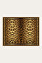 Savanna Gold Large Maxi Beach Pareo - Non-See-Through Shiny Fabric - 120X155 cm - 7