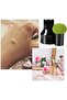 2 Pcs Mushroom Makeup Blending Sponge with Handle,Cosmetic Puff Storage Box,Soft Elastic Beauty Appl - 4