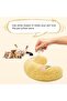Pet Pillows, Plush Rectangle Bolster Bed with Washable Zipper Cover, Supportive Memory Foam - 5