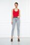 Women's Gray High Waist Lycra Mom Jeans - 2