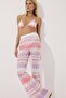 Lunessa Knitted Flared Trousers Zigzag Metallic Soleia - 5