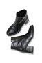 Mira Pia Women's Heeled Boots 0012800 Black Crocodile - 6