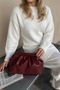 Knitted Patterned Hand and Shoulder Clutch Women's Bag