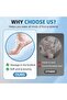 3 Pairs Massage Insoles, Memory Foam Shoe Inserts with Arch Support Cushioning, Shock Absorp - 5
