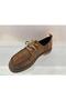 Genuine Leather Suede Lace-Up Women's Shoes - 3