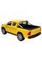Toyota Pickup 4x4 Yellow Pull-Back Model Car - 5
