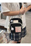 Cute Mini Bag Teddy Bear Keychain Pin Badge Shoulder Bag Messenger Bag - 2