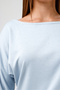 Stone Detailed Lycra Wide Collar Stylish Bodysuit - 2