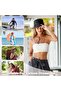 Hunting Hat - UPF 50+ Bucket Sun Rain Waterproof Adjustable, Foldable, Windproof Size 56/58 Suitable for Hiking, Golf, Black - 4