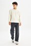 Men's Sweat L82Iry102 Off White - 3