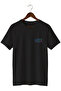 Widi Minimal Logo Printed Unisex T-Shirt Cotton Crew Neck Basic Casual T-Shirt