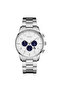 Men's Stainless Steel Watch, Silver Dial | Trn-Sw43mm