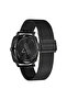Men's Stainless Steel Black Watch, Seaweed Green Dial | Trn-045bm - 4
