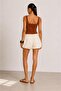 Textured Fabric Balloon Shorts - 3