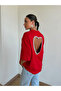 Red T-Shirt with Stone Back and Heart Decals - T4122 - 3