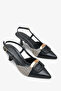 Narisa Women's Accessory Heeled Shoes - Black - 2