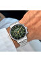 Men's Multifunction Green Dial Watch - LC08372.370 - 5