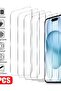 5Pcs Tempered Glass iPhone 7Plus 8Plus 5Pcs Tempered Protective Glass For iPhone14 13 12 11 Pro Max - 8