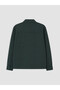 Ozmarka New Season Green Relax Fit Embroidered Men's Gabardine Shirt Jacket - 6