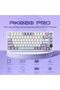 لوحة مفاتيح ميكانيكية لاسلكية Ajazz AK820 Pro مع شاشة TFT ومقبض - 2