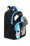 Twill Transparent Patterned Astronaut Black Men's Kres Kindergarten Preschool Bag Small Mini Cu - 4