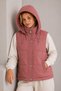Girl's Removable Hooded Seasonal Snap-On Inflatable Vest - 3