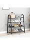 A-Shape Shoe Rack 4-Tier Stand Free Standing Shoe Rack - Sturdy & Durable Long Stackable for Closet, - 2