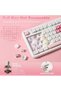 لوحة مفاتيح ميكانيكية لاسلكية B87 TKL (مفتاح براون هارت، مفتاح ميلك V2) - 6
