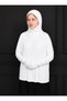Hijab for Girls, Simple Modest Islamic Headscarf, Full-Coverage Hijab Head Cover for Everyday Modest Wear