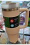 Glbx 900ml Stainless Steel Thermos Flask Water Bottle with Straw Hx658989