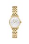 Elle Gold Metal Round 28 mm Women Wrist Watch
