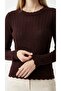 Elitli Basic Knitwear Crop Top - 4
