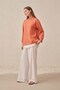 Salmon Garni Detailed Tunic - 2