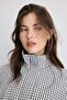 Oversize check print jacket - 5