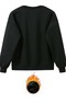 Unisex Brooklyn Printed Crew Neck Sweatshirt Set Oversize - 2