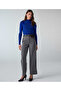 Kemerli barrel fit pantolon