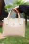 Club Zippered Hand and Shoulder Bag with Strap Mink Arm118 - 2
