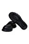Black Color Laceless Genuine Leather Men's Shoes - 3