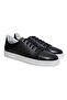 Black Color Lace-Up Genuine Leather Men's Shoes