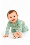 Baby Boy Baby Girl Romper Unisex Cotton Natural Cotton Patterned Snap Fastener Long Sleeve Newborn Baby Sleeping Bag - 3