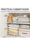 Chest of Drawers, Wooden Dresser for Bedroom, 4-Drawer and 2-Door Storage Cabinet for Household Items and Bedding, White, DGC001 - 7