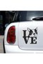 Love Dog Vehicle, Car, Auto, Motorcycle, Helmet, Laptop, Glass Sticker 13X15 cm - 2