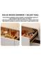 Modern Vanity Table with LED Mirror – Sleek and Space-Saving for Modern Homes - 5
