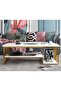 2-Tier Modern Upgraded Design Coffee Table with Drawer Storage Table for Living Room Furniture End Table 100 x 50 x 45 Centimeter - 3