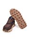 Brown Lace-Up Genuine Leather Men's Sneakers - 3