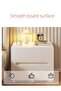 Simple Bedside Table, Modern Side Table Nightstand with 2 Drawers ,Bedside Cabinet Mini Locker Storage Stand Cabinet Rack with Drawer and Open Storage Shelf, for Bedroom Living Room Sofa(40×4 - 5