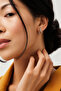 Silver Color Geometric Knot Model Women's Earrings - 6