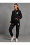 Hooded Tracksuit 2-Piece Combination Winter 3-Line Printed Women'S/Men's Unisex Model