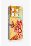 Infinix Note 40 Pro Compatible Tiger of the Sun Patterned Silicone Case - 3